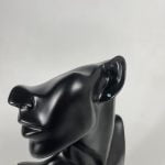 Cercei din argint decorat cu cristal albastru