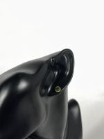 Cercei din argint decorat cu cristal olive - imagine 2