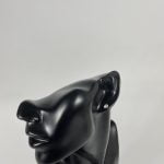 Cercei din argint decorat cu cristal transparent