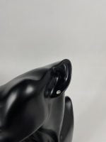 Cercei din argint decorat cu cristal transparent - imagine 2