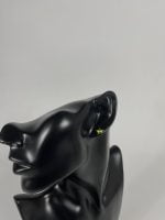 Cercei din argint în formă de stea decorat cu cristal Verde-Boreal