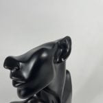 Cercei din argint decorat cu cristal transparenți