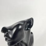 Cercei din argint decorat cu cristal albastru deschis