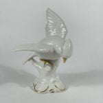 Bibelou din porțelan alb, manufactură Gerald Bavaria.