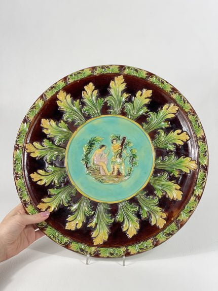 Decor din ceramică pentru perete, ștanțat "59"