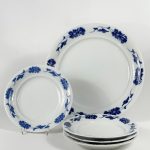 Set ALBA-IULIA Porțelan -Platou  + Farfurii aperItiv