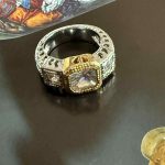 Inel vintage argintiu - Model "ROYAL"