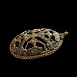 Viking Turtle Brooch - Brosa din Bronz