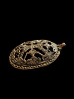 Viking Turtle Brooch - Brosa din Bronz