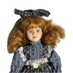 Papusa cu cap Portelan 40 cm