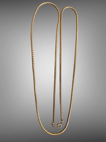 Lant Lung 76 cm Placat cu Aur