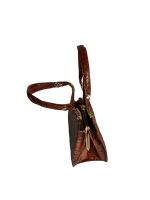 Retro Style- Poseta din Piele de Crocodil - imagine 4