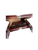 Poseta Retro din Piele de Crocodil - imagine 6