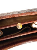 Retro Style- Poseta din Piele de Crocodil - imagine 8