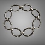 Art Deco Bratara Argint Rowi Rodi & Wienenberger