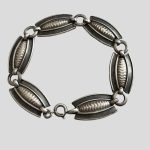 Art Deco - Bratara Argint