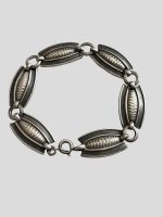 Art Deco - Bratara Argint