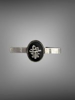 Clema Cravata Argint Made in Hong Kong