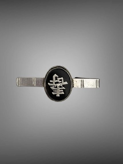 Clema Cravata Argint Made in Hong Kong