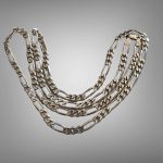 Lant Argint robust 33 gr 80 cm