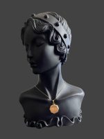 Art Deco - Medalion Poza Alama Aurita - imagine 4