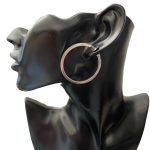 Cercei Argint Creole tip Clipsuri