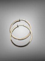 Cercei Argint Creole tip Clipsuri - imagine 3