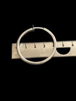 Cercei Argint Creole tip Clipsuri - imagine 2