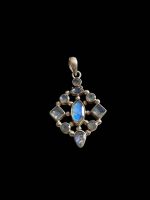 Medalion Argint cu Piatra Lunii