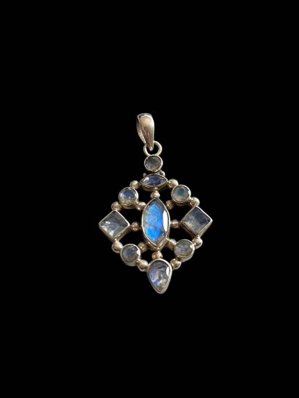 Medalion Argint cu Piatra Lunii