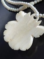 Colier Deosebit din Fildes - Ivory 58 cm - imagine 5