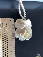 Colier Deosebit din Fildes - Ivory 58 cm - imagine 4