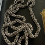 Lant Argint Robust  BIZANTIN 80 gr 82 cm