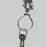 Chatelaine Argint 1870 Breloc Antic