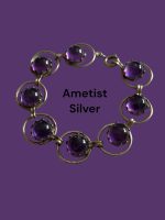 Bratara Argint cu Ametist - imagine 2