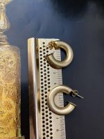 Cercei Creole Argint Placat cu Aur - imagine 3