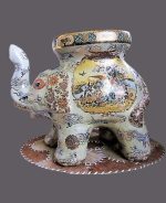 SATSUMA Elefant China Statueta Mare