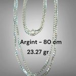 Lant Lung Argint 80 cm robust 23,27 gr