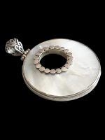 Medalion Mare - Argint cu Sidef - imagine 3