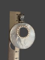 Medalion Mare - Argint cu Sidef - imagine 4