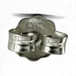 Cercei Argint Deosebiti cu imitatii Safire - imagine 3