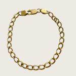 Bratara Argint placat cu Aur 19 cm