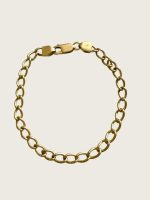 Bratara Argint placat cu Aur 19 cm