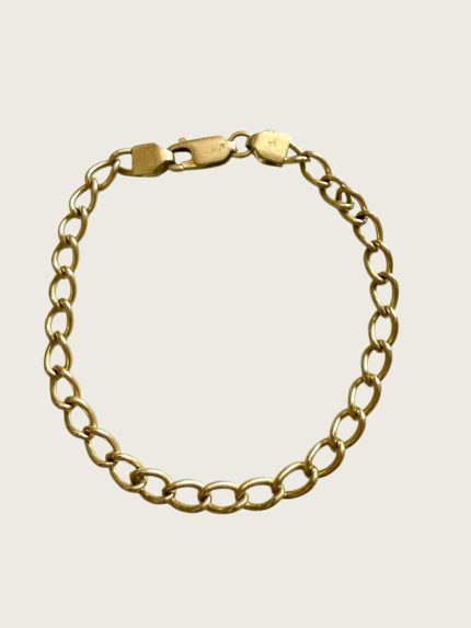 Bratara Argint placat cu Aur 19 cm