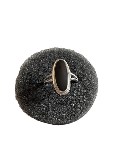 Inel Argint cu Onix  19.50 mm