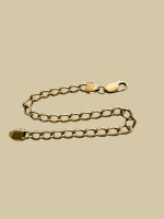 Bratara Argint placat cu Aur 19 cm - imagine 3