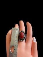 Inel Argint cu Coral 19 mm - imagine 4