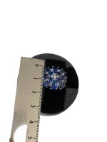 Inel Argint cu Topaz si Diamant - imagine 5