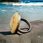 Inel Argint cu Scoica Exotica - imagine 5