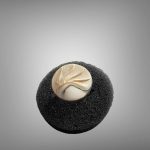 Inel Argint Sculptat in Sidef